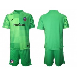 Camisola Atlético Madrid Guarda-redes Criança Equipamento Terceiro 2021-2022 Manga Curta